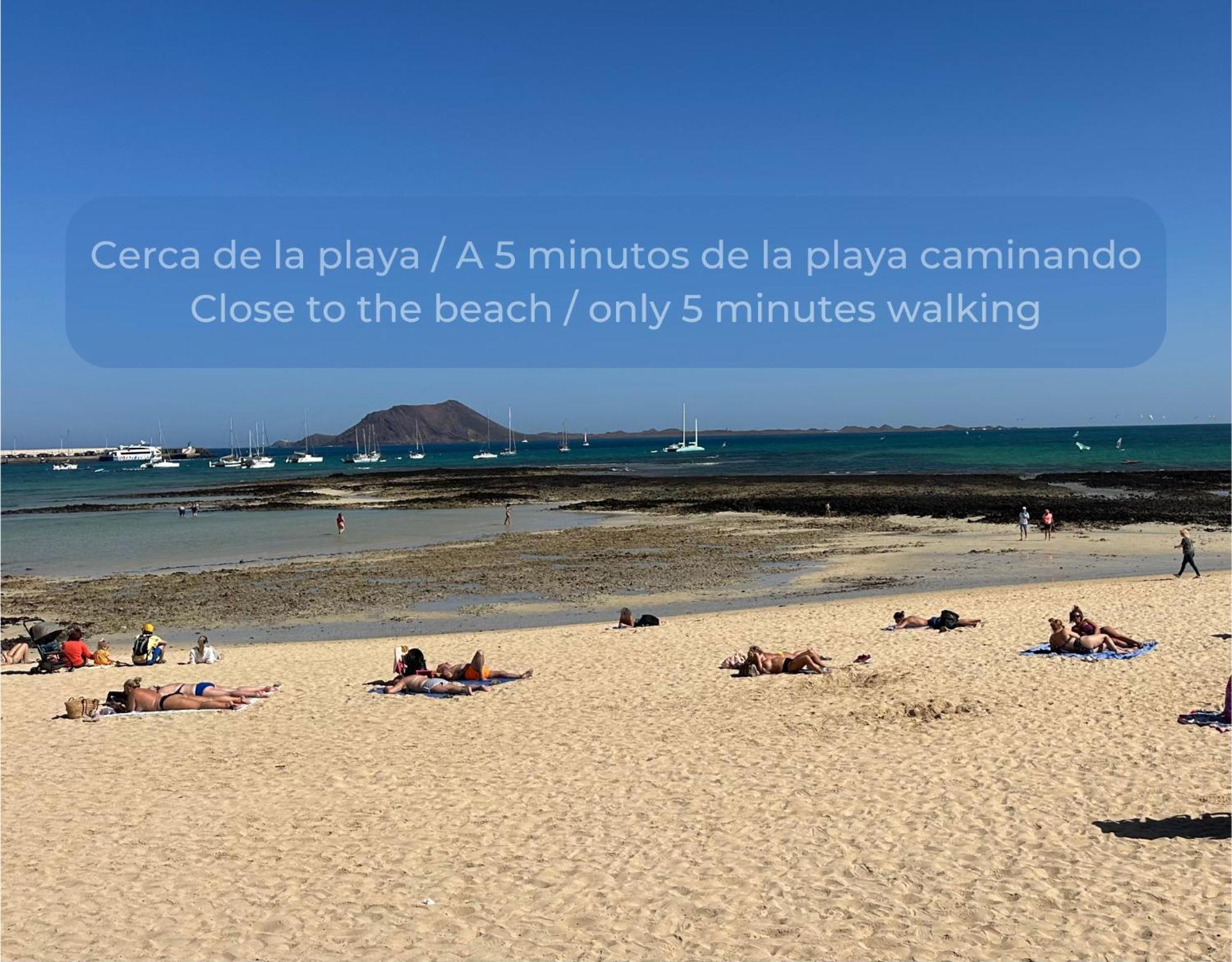 Fresh Lemonade Con Piscina, Ac, Doble Terraza, Cocina Completa Y Parking Apartment Corralejo Exterior photo