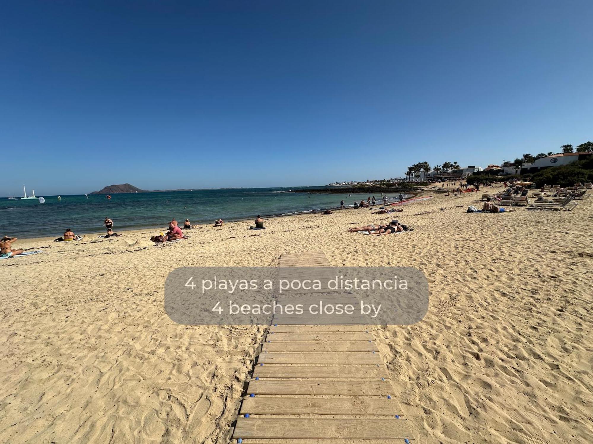 Fresh Lemonade Con Piscina, Ac, Doble Terraza, Cocina Completa Y Parking Apartment Corralejo Exterior photo